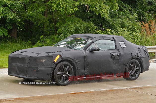 S650 Mustang S650 Mustang launches in 2022 as 2023MY reveals Ford Linkedin post 001-2015-ford-mustang-spy-shots