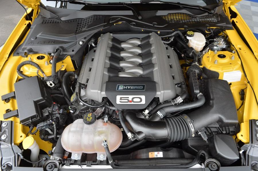 S650 Mustang Mustang Hybrid (S650) Announced, Debuts in 2020 01-2015-mustang-50-engine
