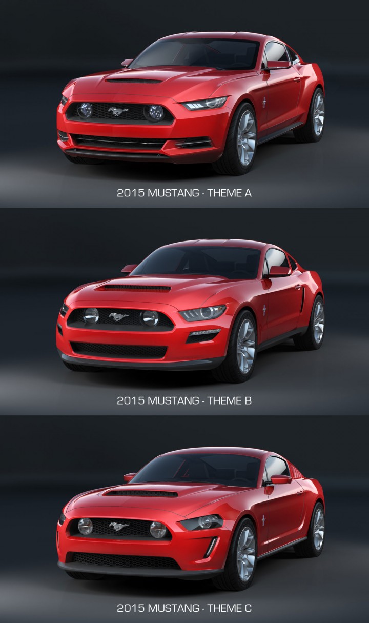 S650 Mustang 2021 MUSTANG (S650) - 7th Generation Mustang Confirmed 04-2015-Ford-Mustang-Design-Theme-Comparison-Front-end-720x1215