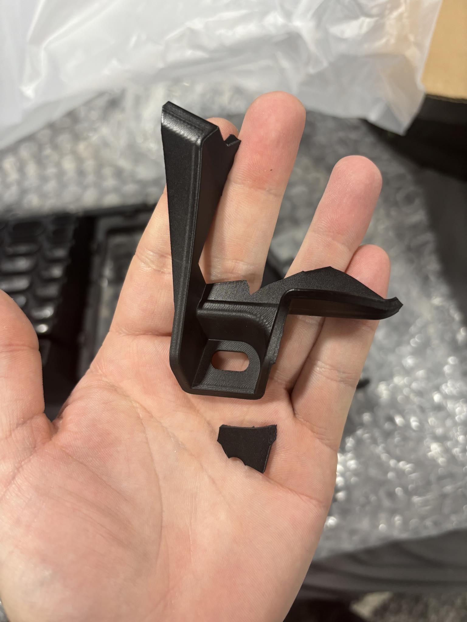 S650 Mustang RTR Grille Damaged on delivery TWICE 1