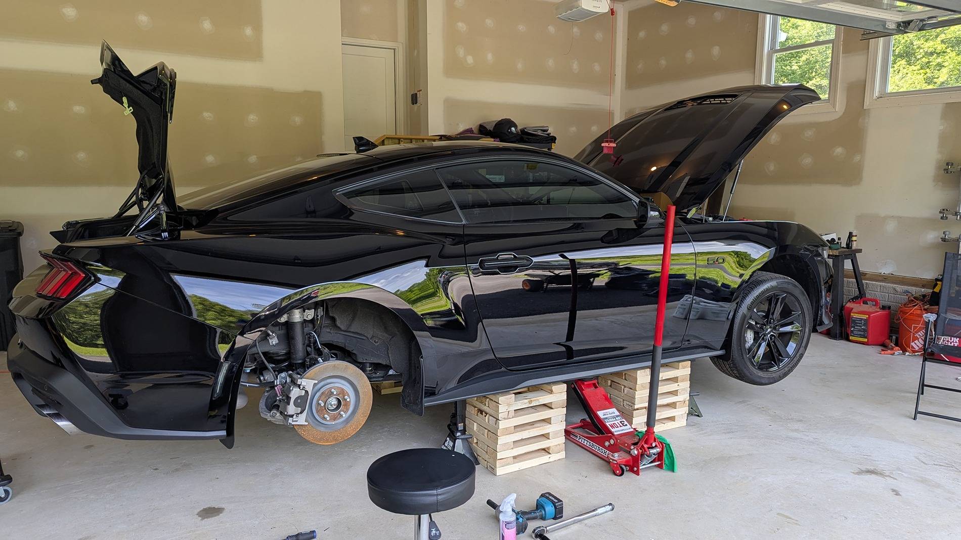 S650 Mustang Bad rear axle 1000001694