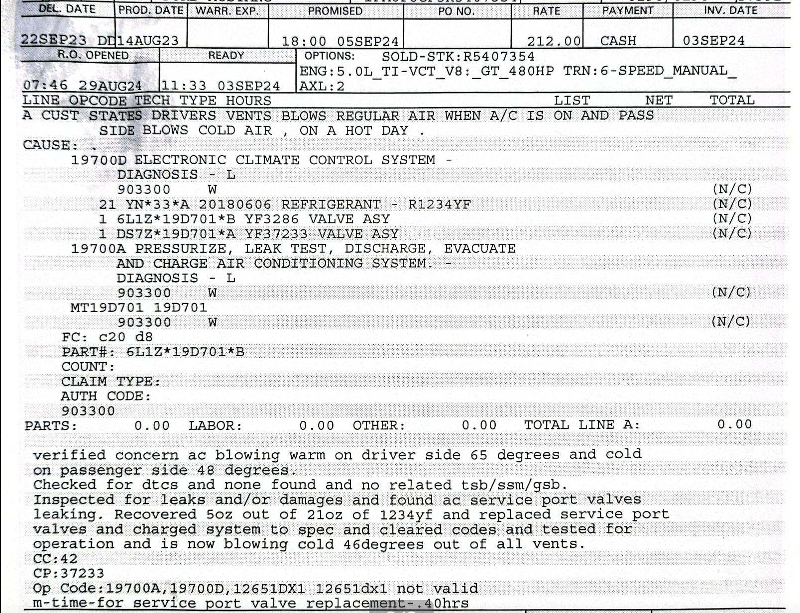 A/C quit working Mustang7G 2024+ S650 Mustang Forum (Dark Horse, GT