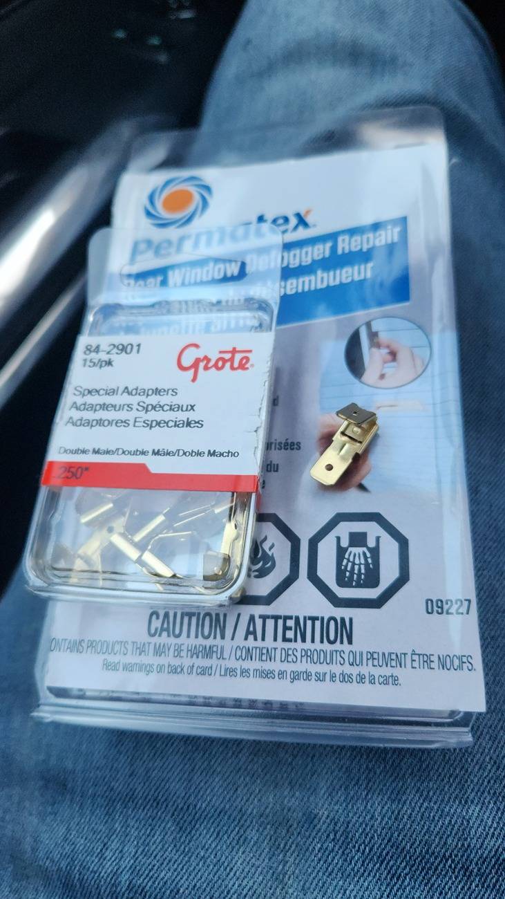 S650 Mustang Rear defroster has already failed 1000006871