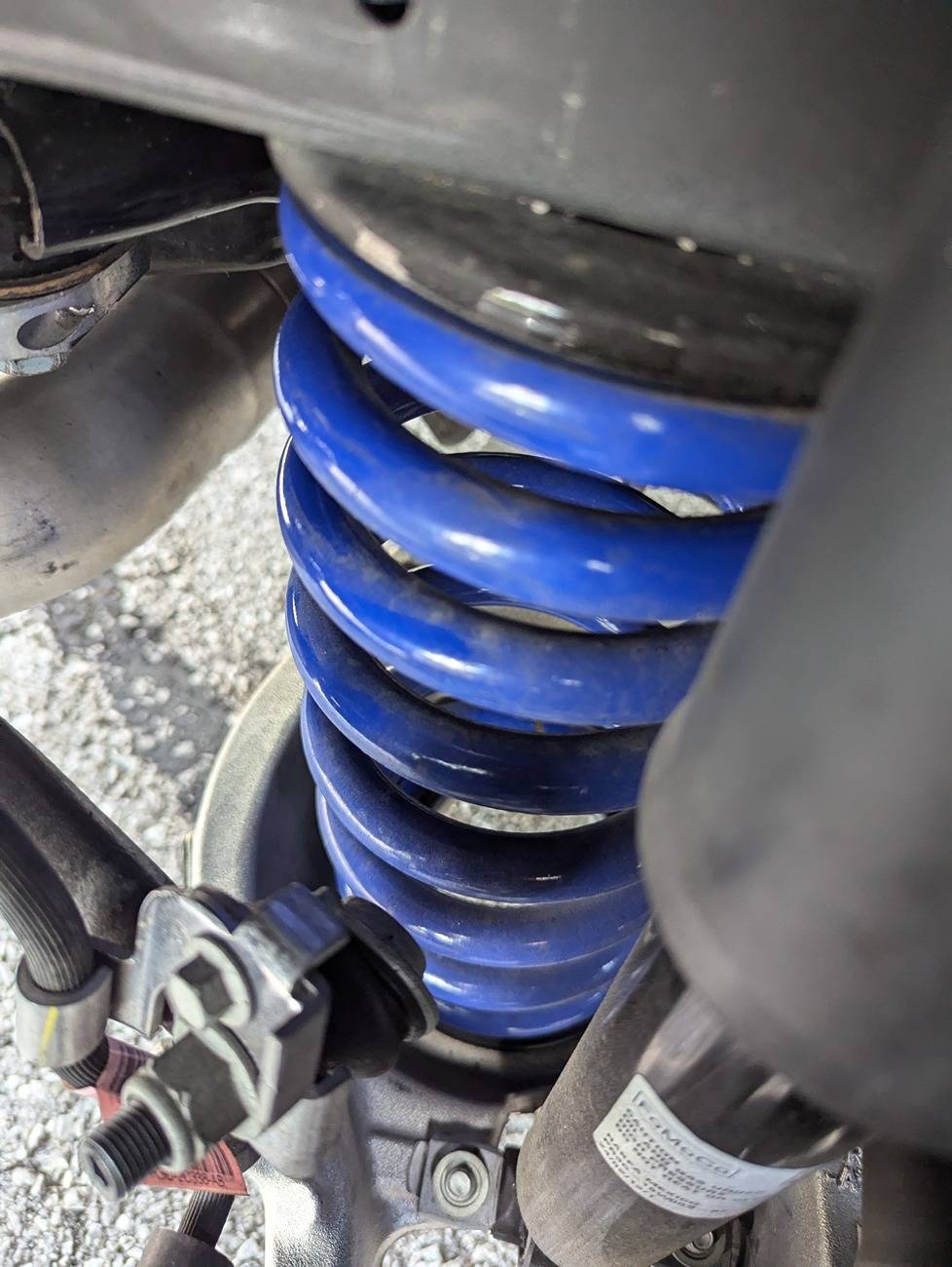 S650 Mustang Rear ride height with lowering springs still too high 1000010345