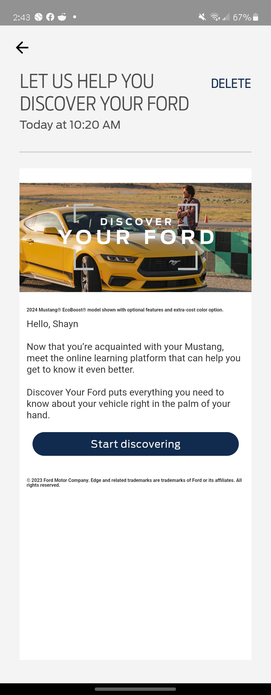 S650 Mustang BUILT & SHIPPED !! Tracker update 2023: What's your status? 1000010511