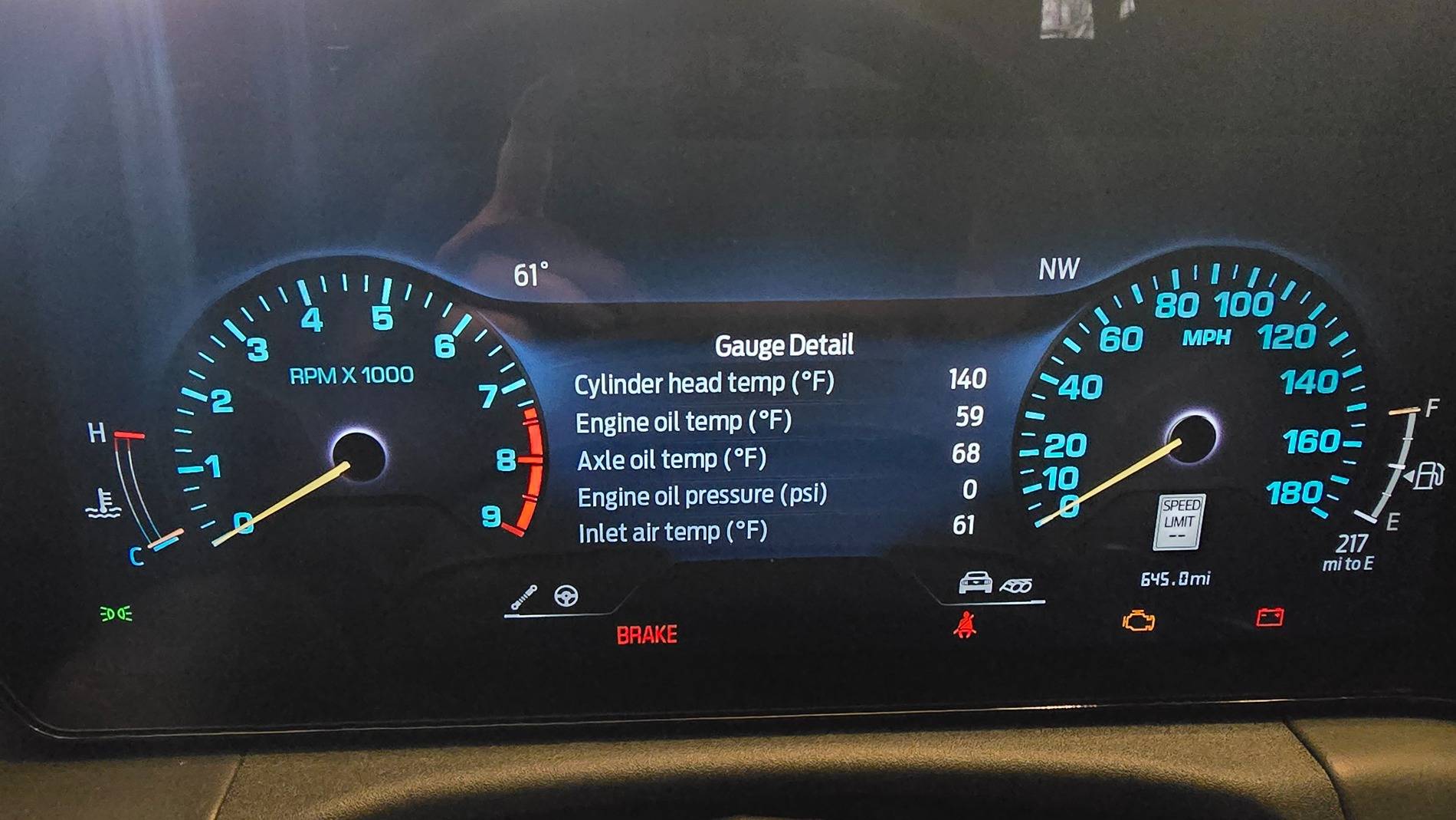 S650 Mustang 6-Speed Transmission Temperature on Display? 1000019634