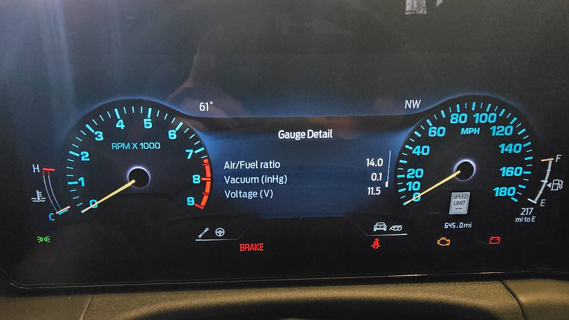 S650 Mustang 6-Speed Transmission Temperature on Display? 1000019635
