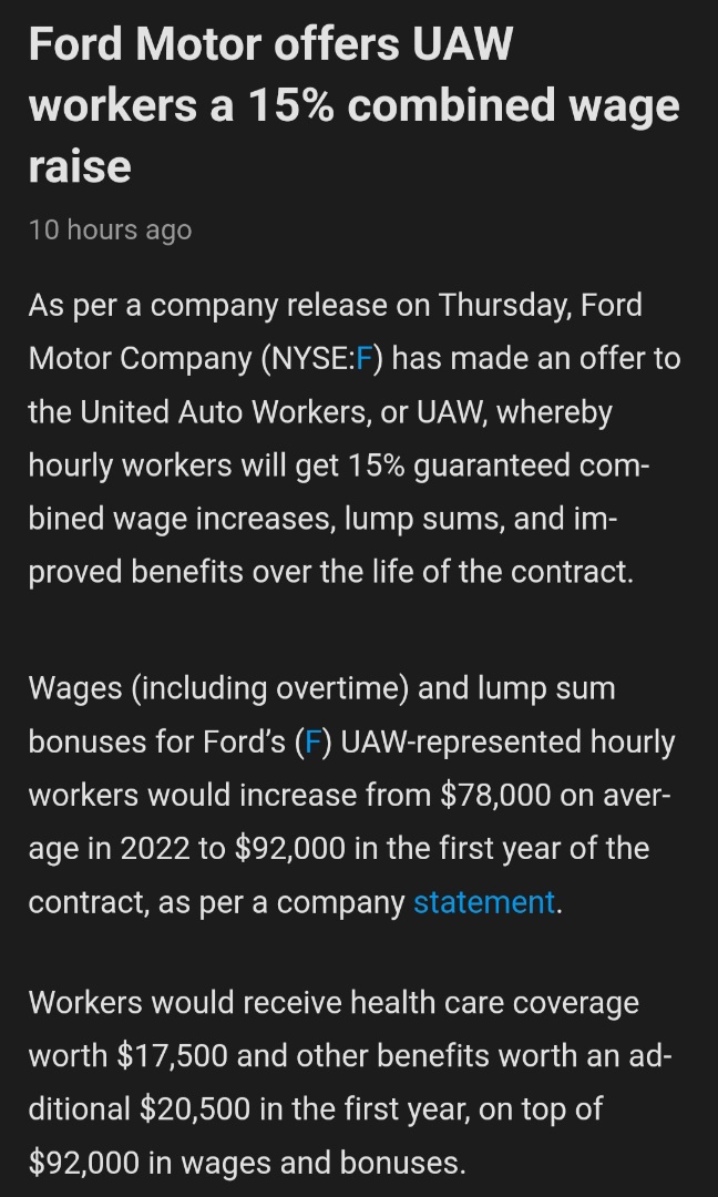 S650 Mustang Ford makes UAW contract offer 1000025268