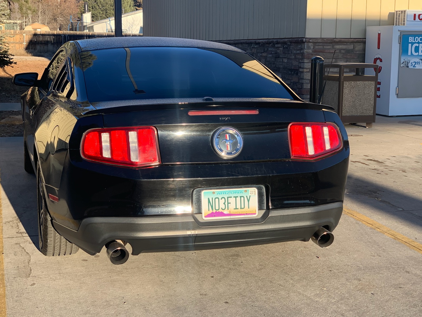 S650 Mustang PLATE NAMES FOR DARK HORSE EDITION 13095