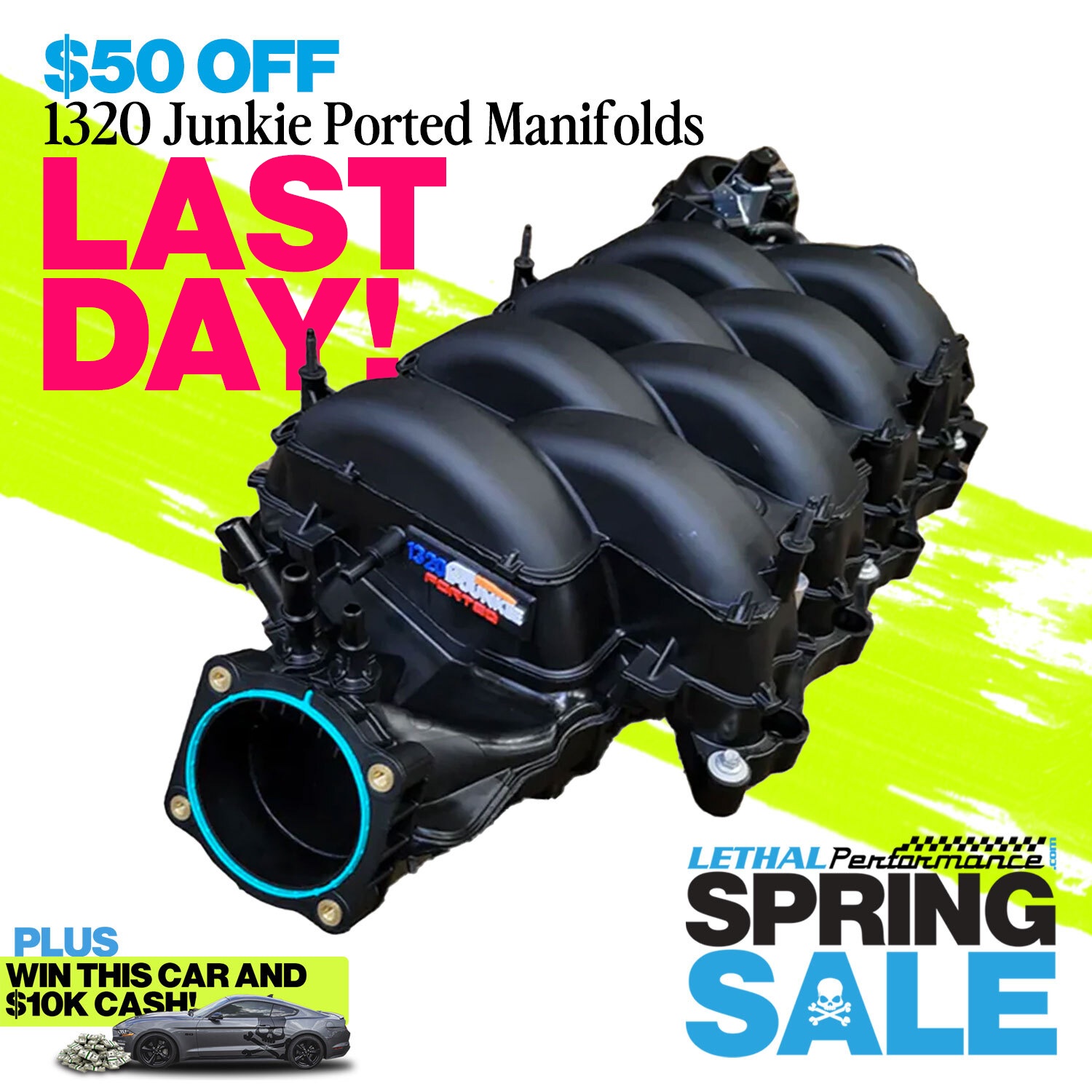 S650 Mustang Spring SALE has SPRUNG here at Lethal Performance!! 1320 end soon spring sale