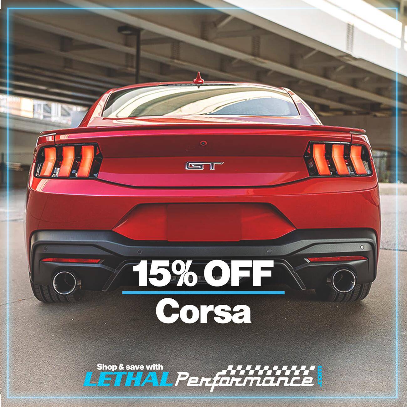 S650 Mustang Lethal Performance Labor Day Sales! 15offcorsa_s650