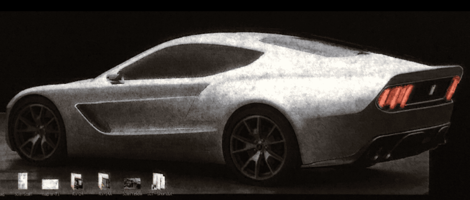 S650 Mustang S650 Mustang render based on sculptural concept 1622603674910