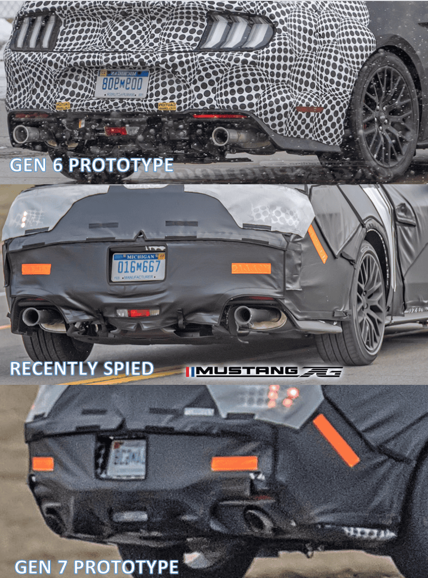 S650 Mustang 2024 Mustang GT S650 Prototype First SPY Sighting! 👀 1642595356904
