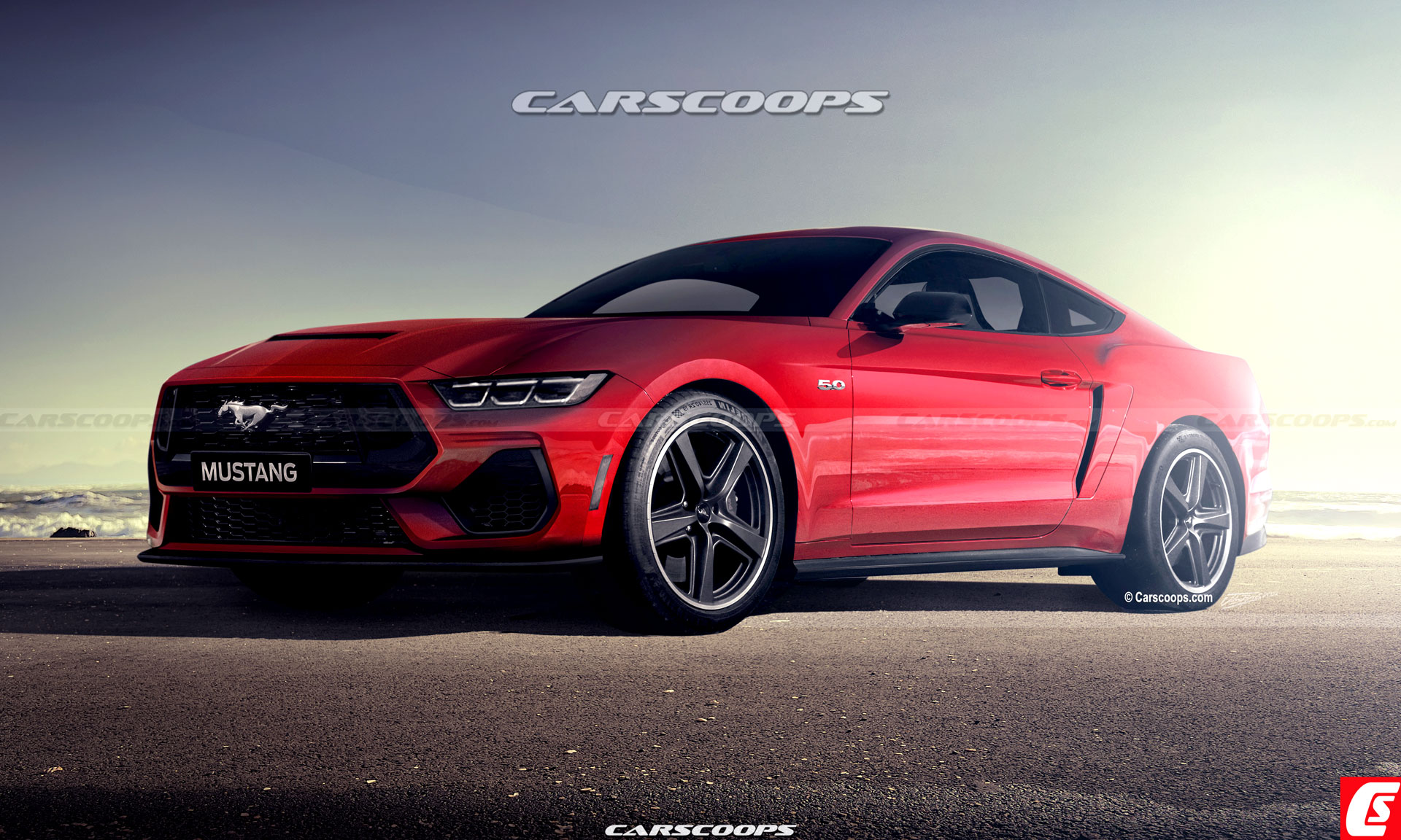 S650 Mustang Newest S650 Mustang rendering by Carscoops based on leak looks real 1653764196822
