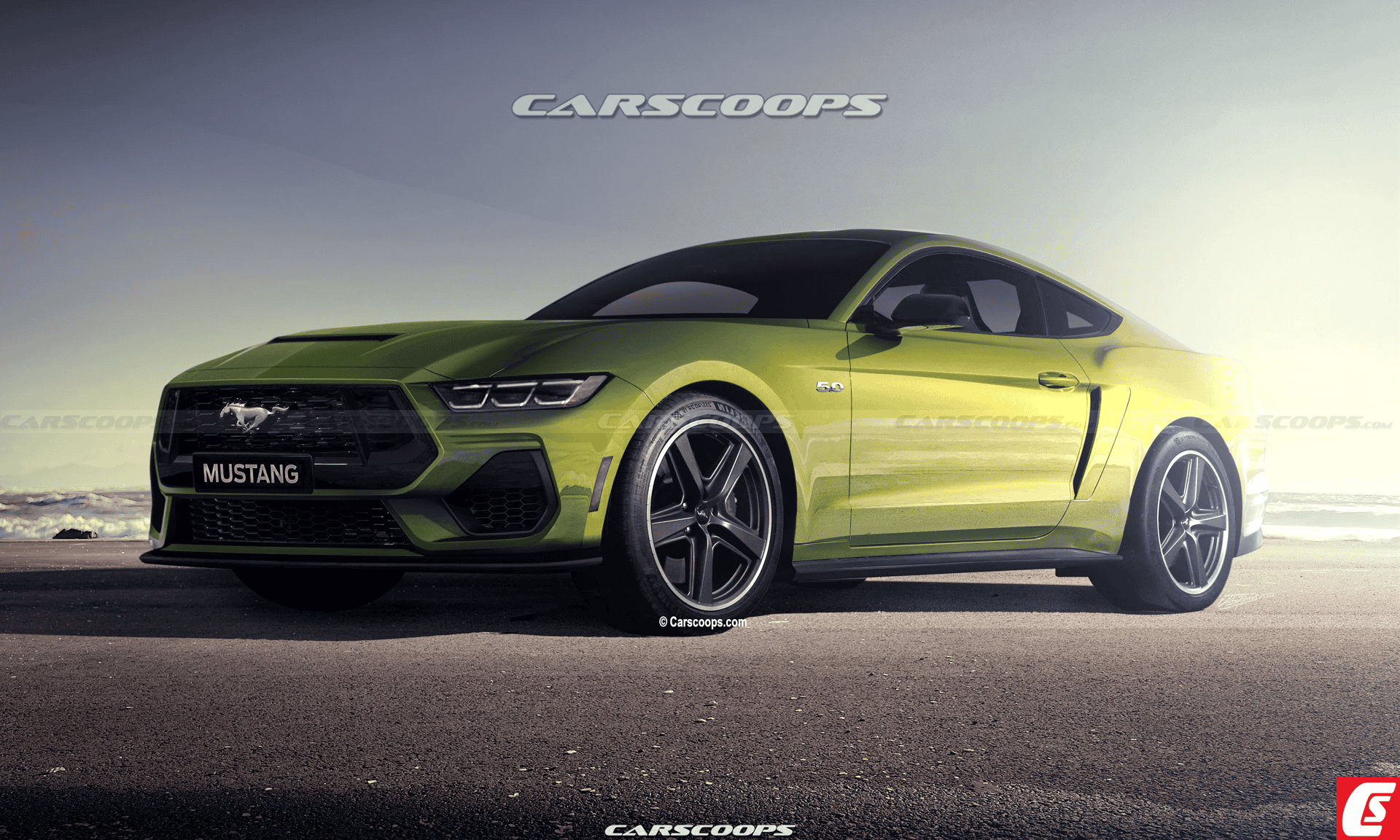 S650 Mustang Newest S650 Mustang rendering by Carscoops based on leak looks real 1653764212178