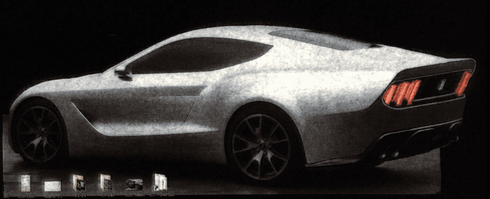 S650 Mustang chazcron weighs in... 7th gen 2023 Mustang S650 3D model & renderings in several colors! 1661045770986