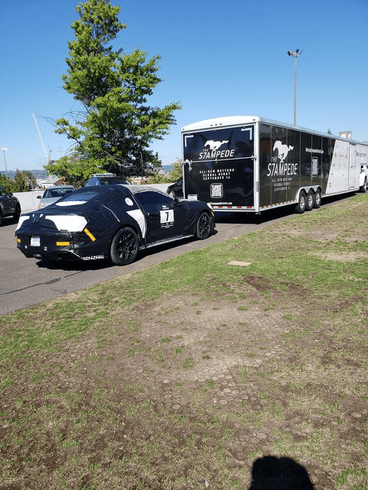 S650 Mustang Ford drops more covered S650 Mustang pics ahead of next week's reveal! 1662564380003