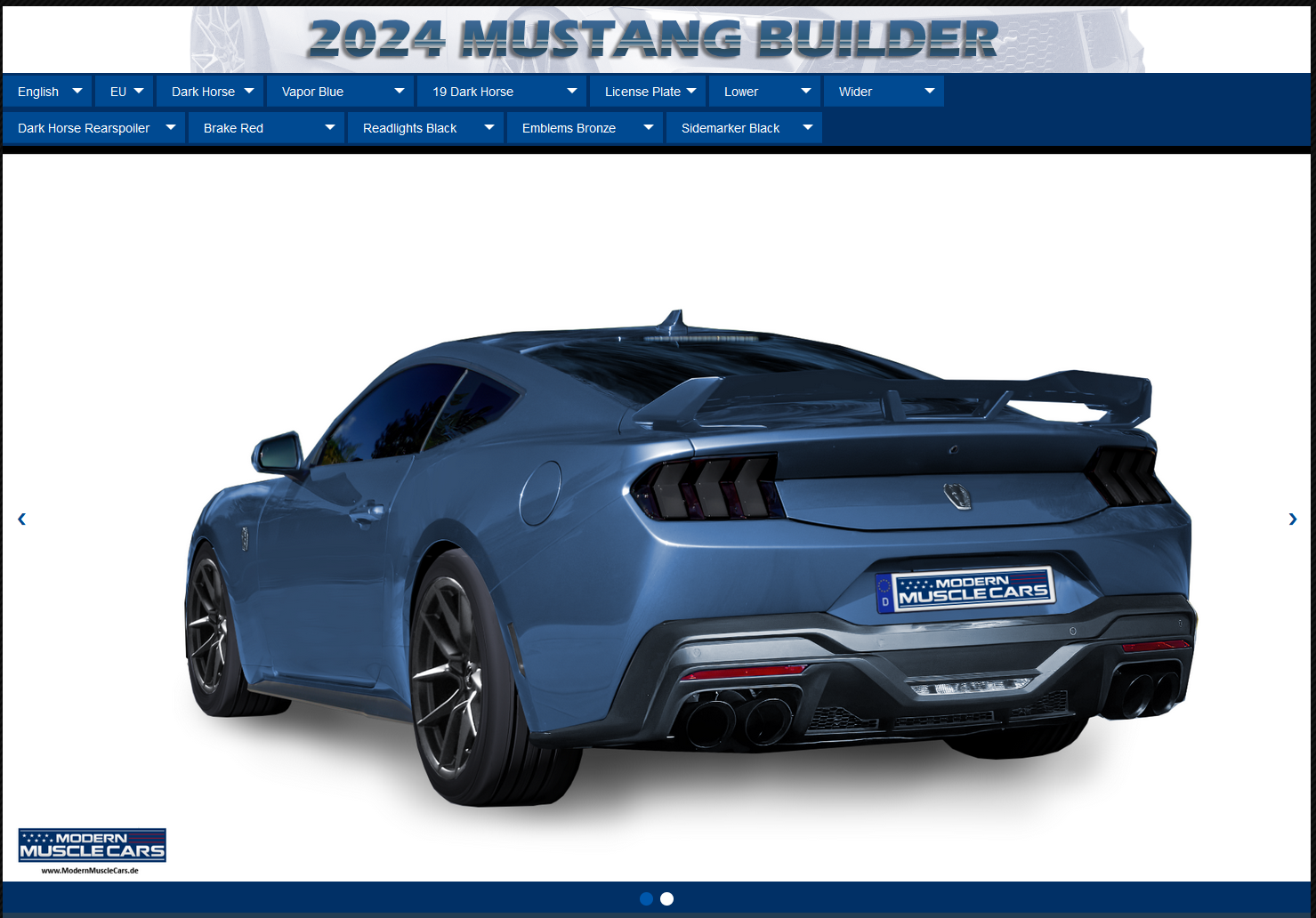 S650 Mustang Color Samples - 2024 Mustang S650: Blue Ember, Vapor Blue, Grabber Blue, Yellow Splash, Ingot Silver, Etc. 1663454759875