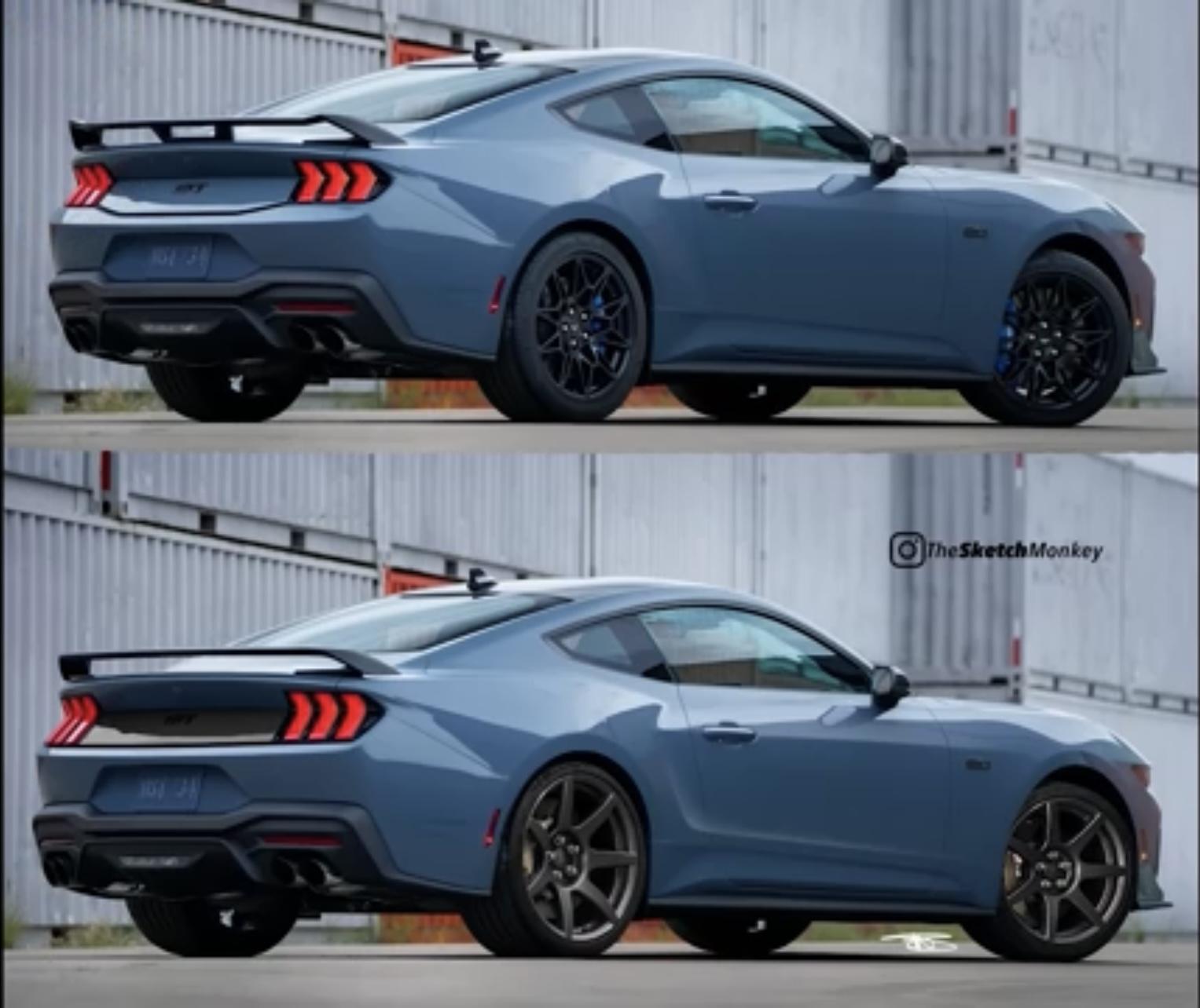 S650 Mustang S650 v S550 Mustang GT front end comparison 1663871030668