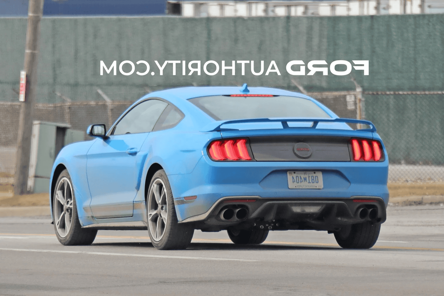 S650 Mustang Gray S650 Mustang GT spotted on road 1668284622310