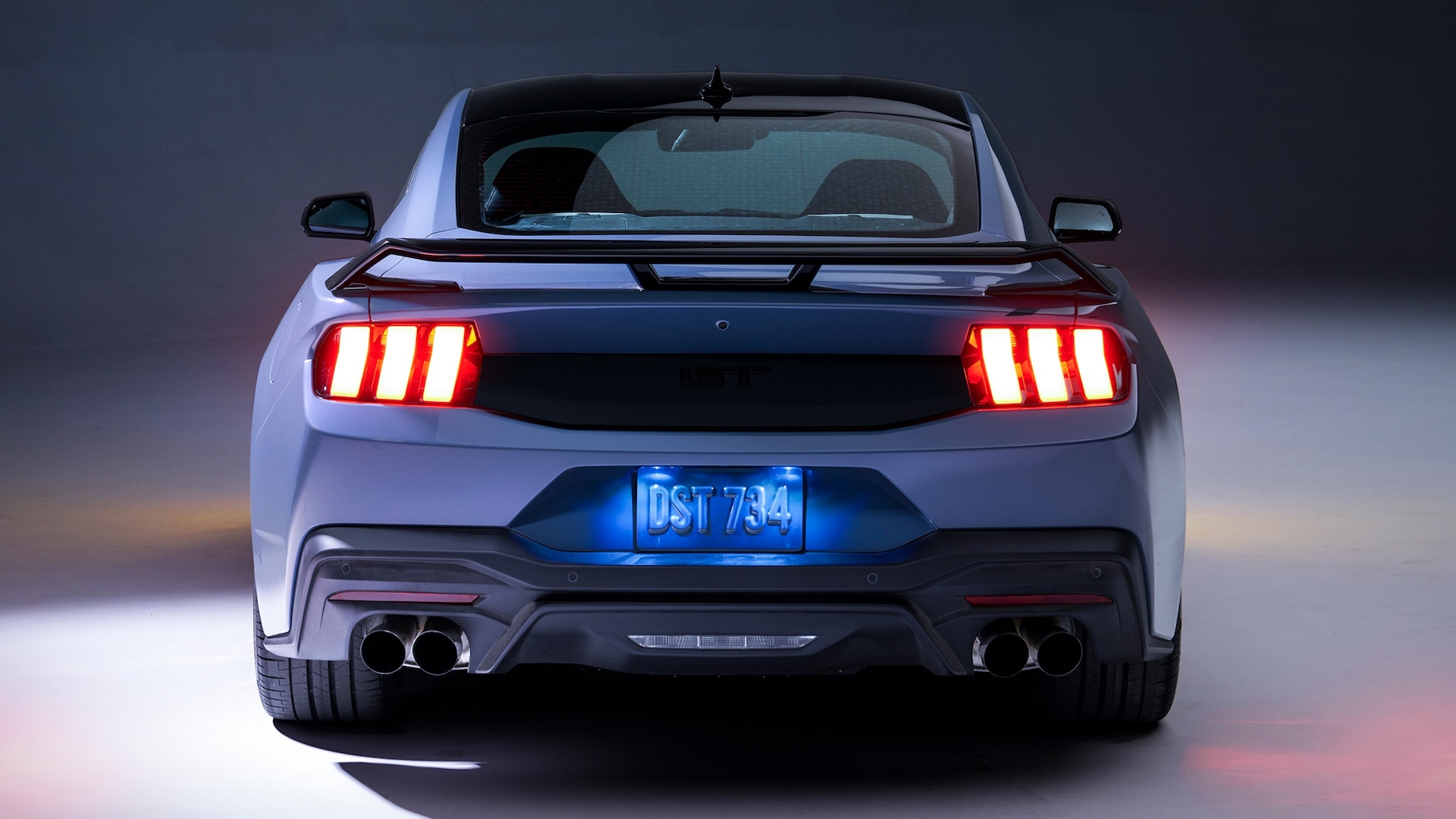S650 Mustang Black Rear Decklid 1675345890153