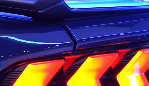 S650 Mustang Mustang S650 Dark Horse in Blue Ember @ the STL Autoshow 1675676112718