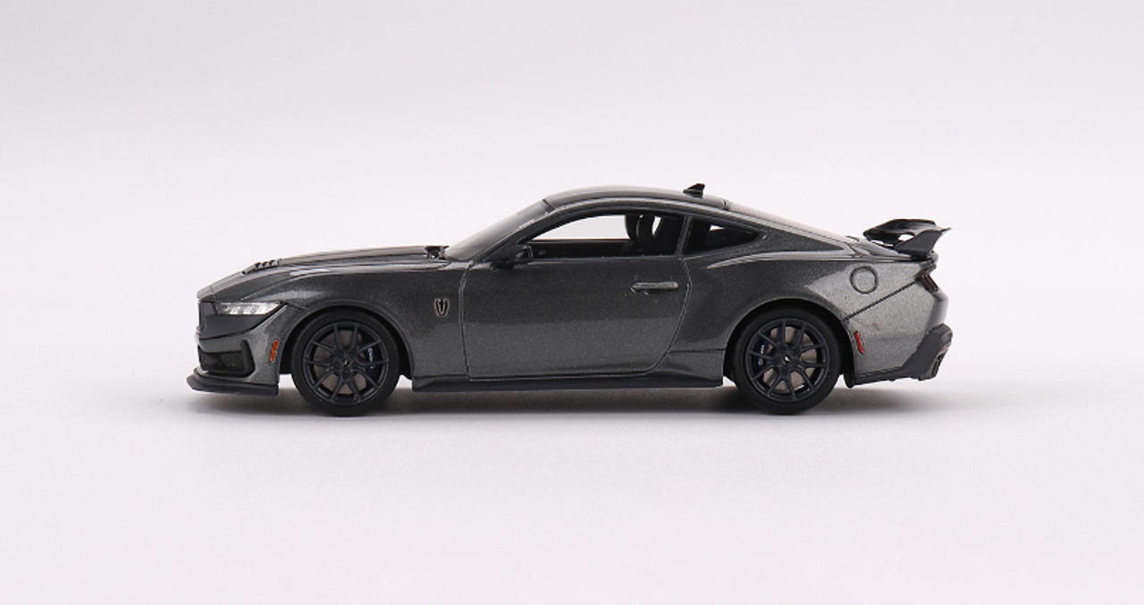 S650 Mustang First S650 2024 Ford Mustang Diecast! 1/18 Dark Horse in Carbonized Gray 1683826002902
