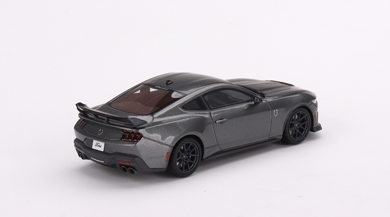 S650 Mustang First S650 2024 Ford Mustang Diecast! 1/18 Dark Horse in Carbonized Gray 1683826039322