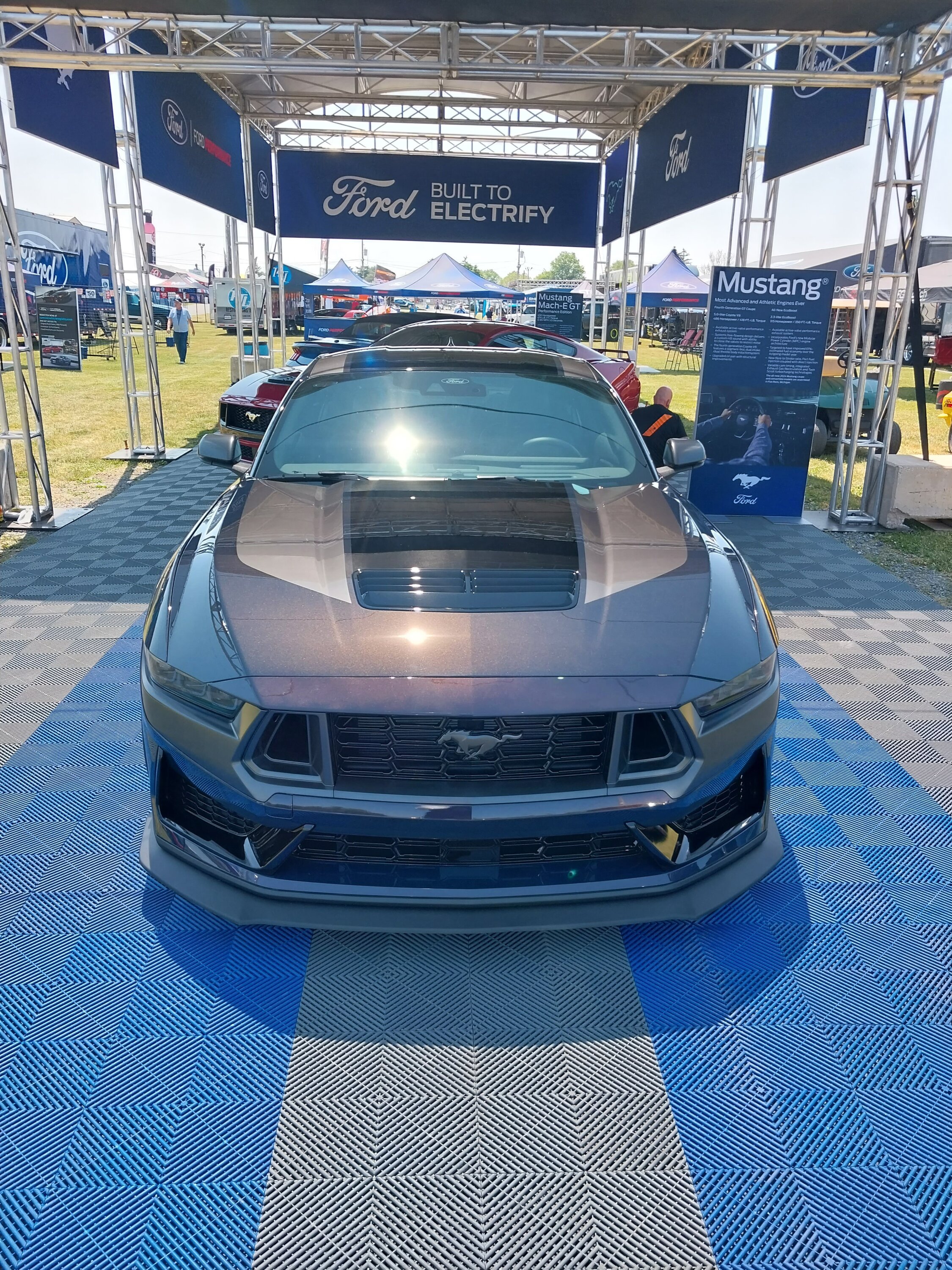 S650 Mustang 2024 Mustangs displayed at Carlisle Ford Nationals 1686051363006
