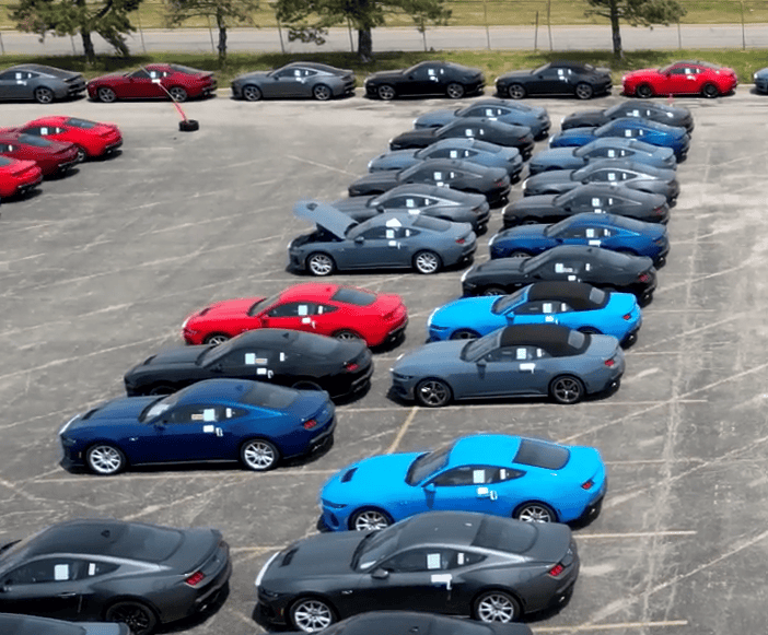 S650 Mustang S650 everywhere at the Flat Rock plant! [updated w/ video!] 1686519952429