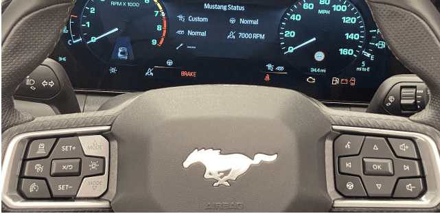 S650 Mustang Mystery Steering Wheel Button 1687803360149