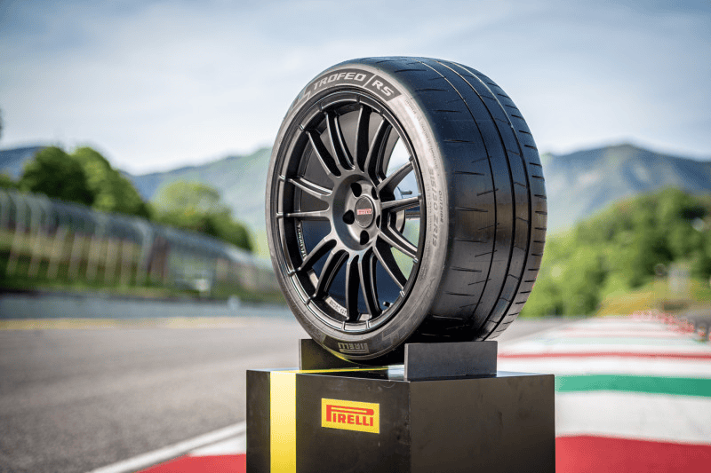 S650 Mustang The Dark Horse's Pirelli P-Zero Trofeo RS tires look to be the first of their kind 1688687206288