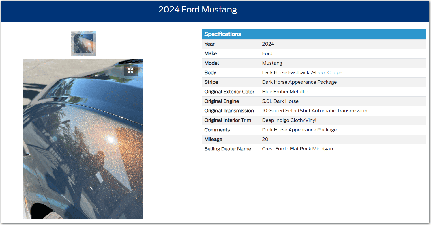 S650 Mustang Delivery starts tomorrow!! (says Ford Chat) 1689450008722