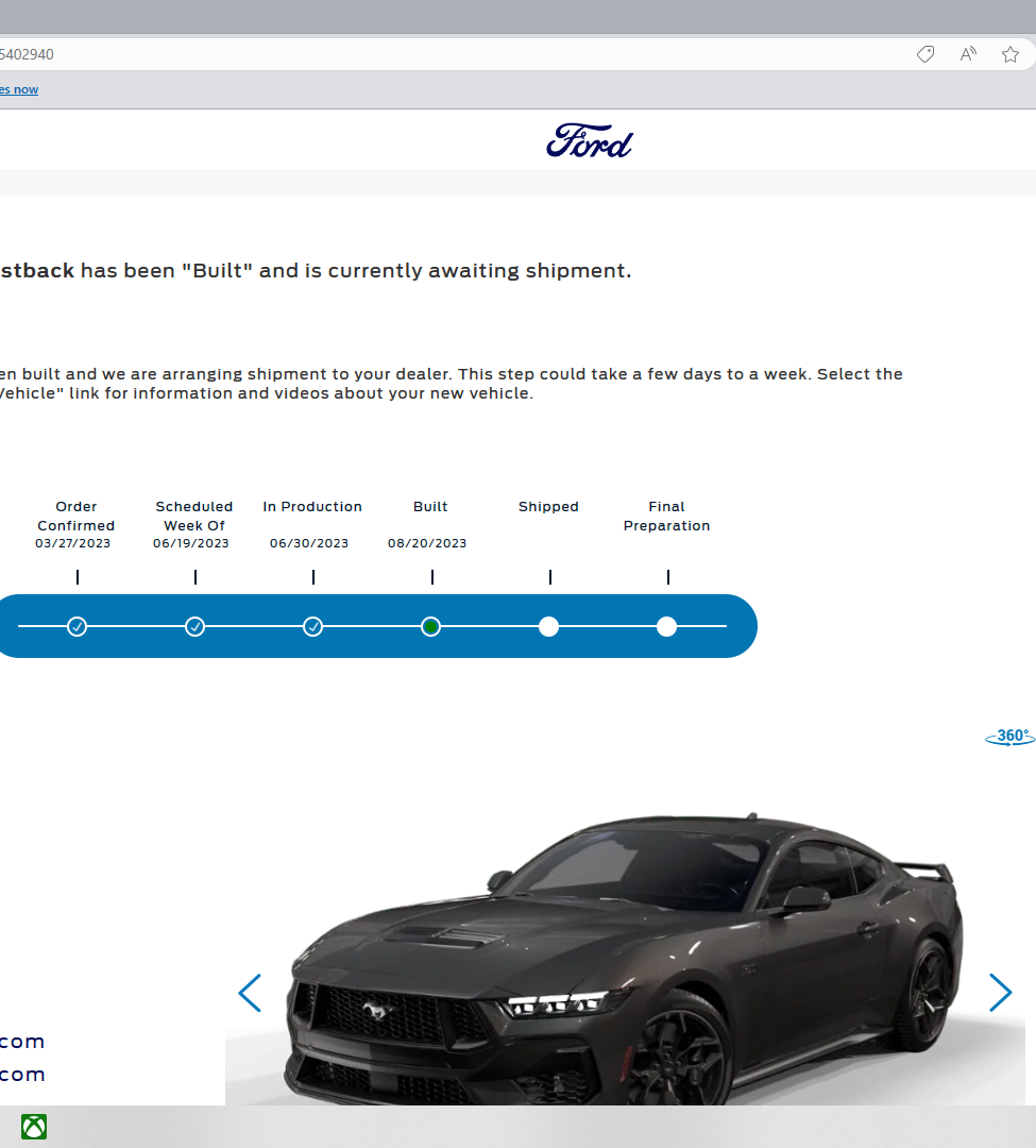 S650 Mustang BUILT & SHIPPED !! Tracker update 2023: What's your status? 1692618363203