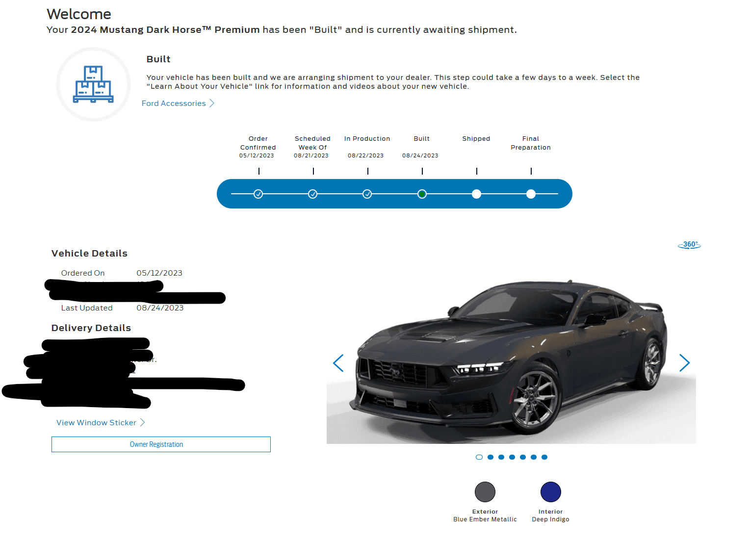 S650 Mustang BUILT & SHIPPED !! Tracker update 2023: What's your status? 1692912595091