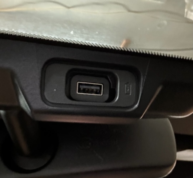 S650 Mustang What do you guys plan on powering with the rearview mirror USB port? 1693114973098