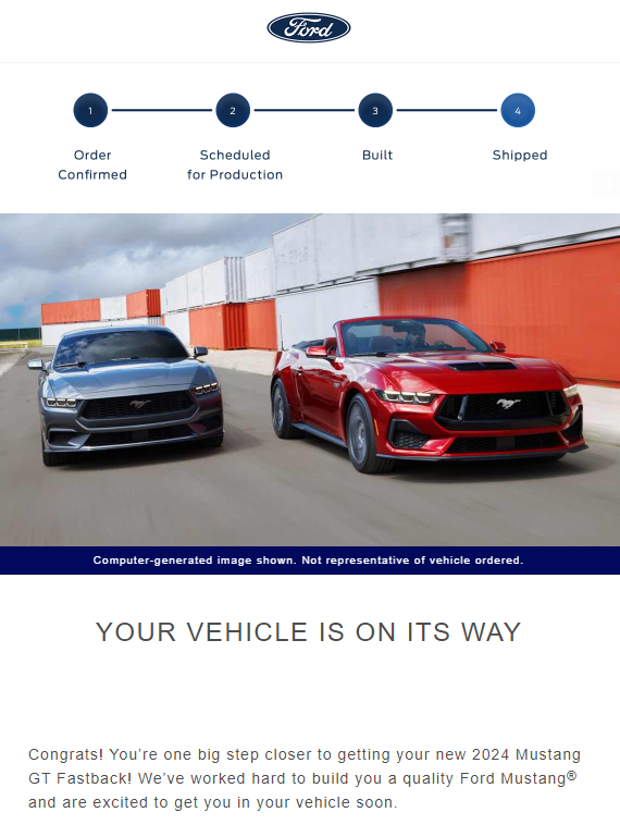 S650 Mustang BUILT & SHIPPED !! Tracker update 2023: What's your status? 1693320344217