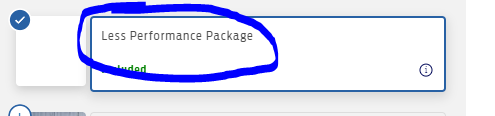 S650 Mustang New "Less performance package" on gt build site? 1694630824686