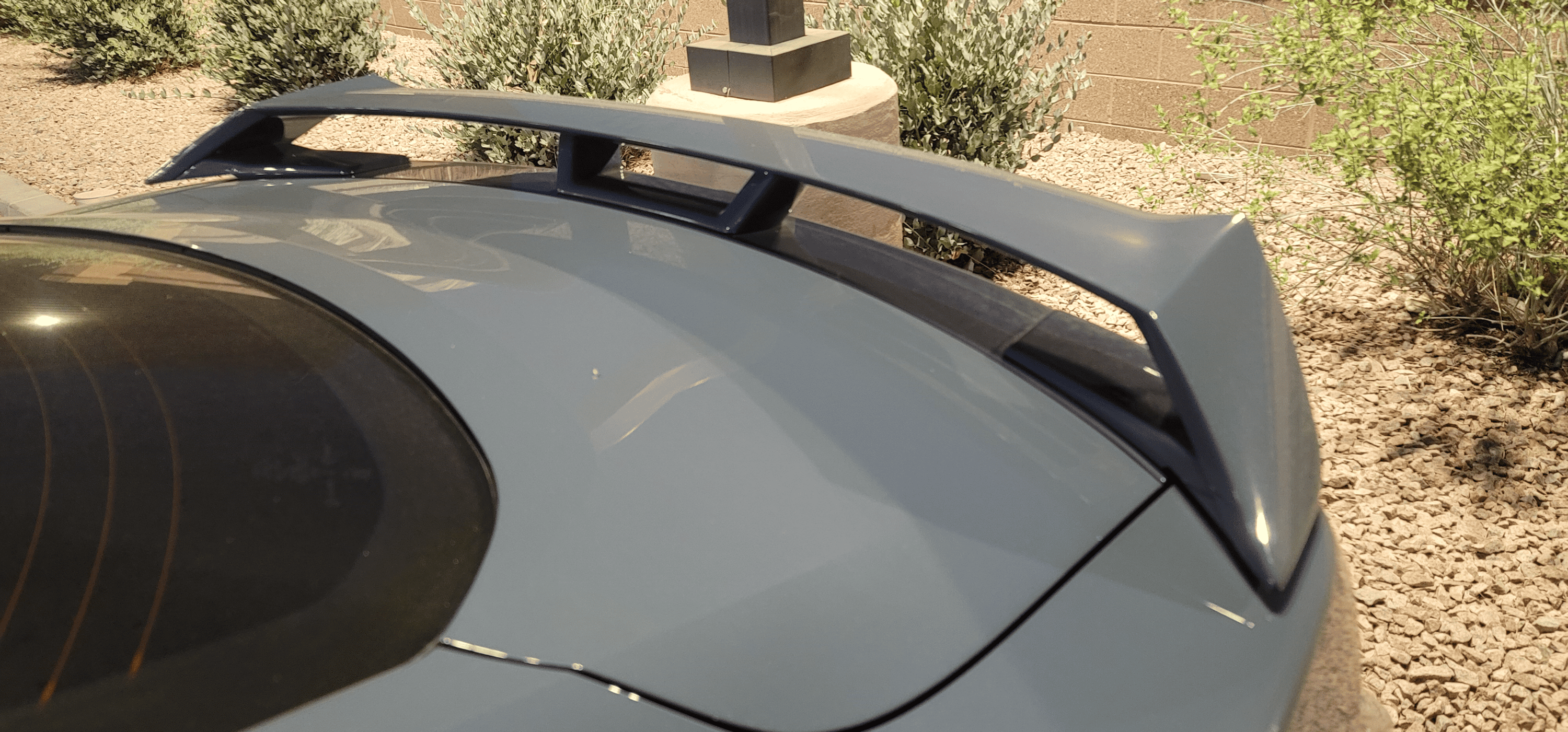S650 Mustang Is the Dark Horse base spoiler the same as the HP spoiler? 1695733599131
