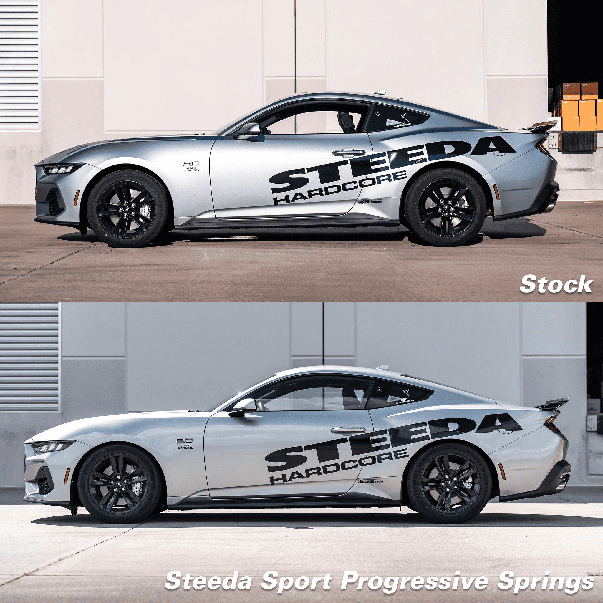 S650 Mustang Steeda Lowered - Sport / Minimum / Dual Rate Springs! 1695773419025