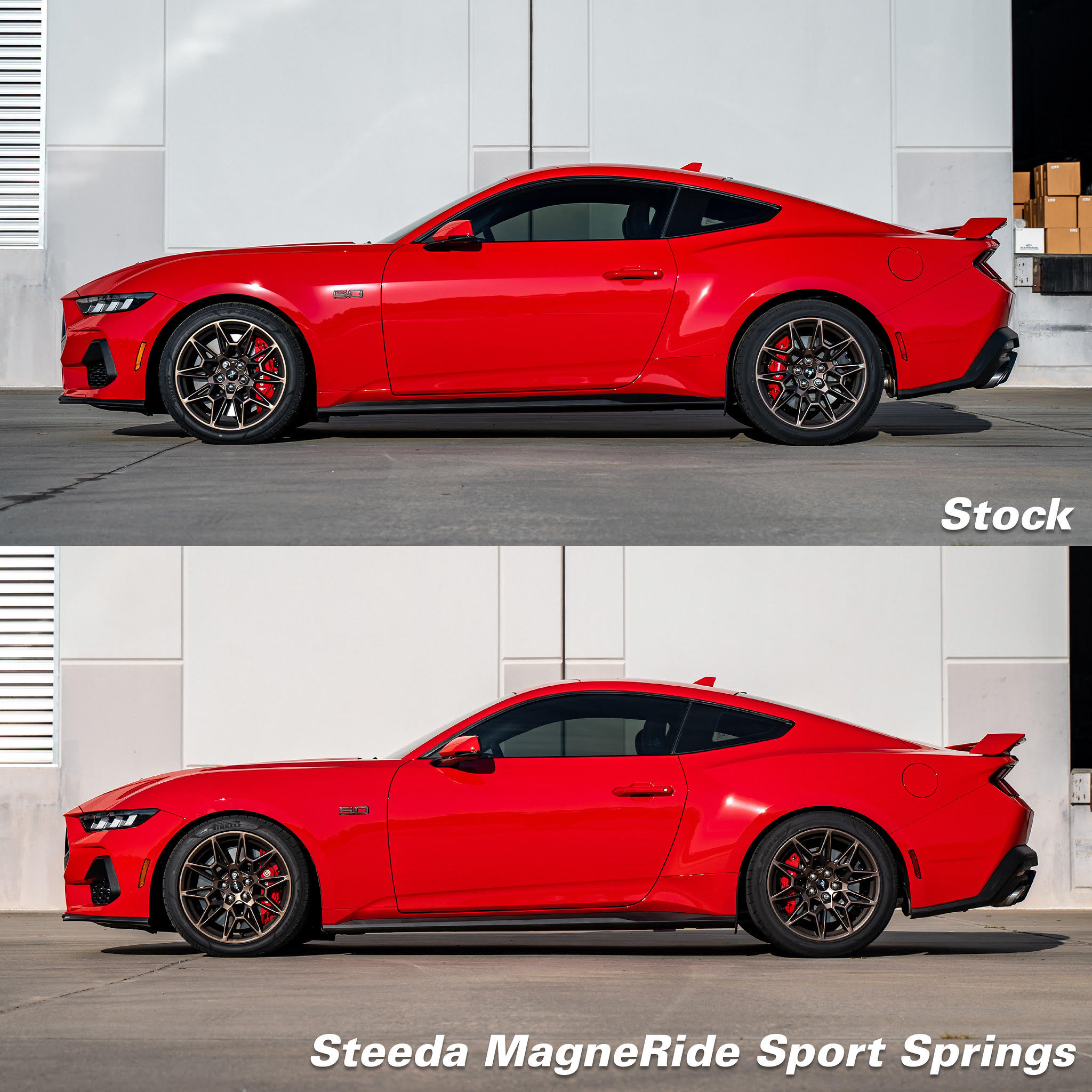S650 Mustang Steeda Lowered - Sport / Minimum / Dual Rate Springs! 1695773501415-