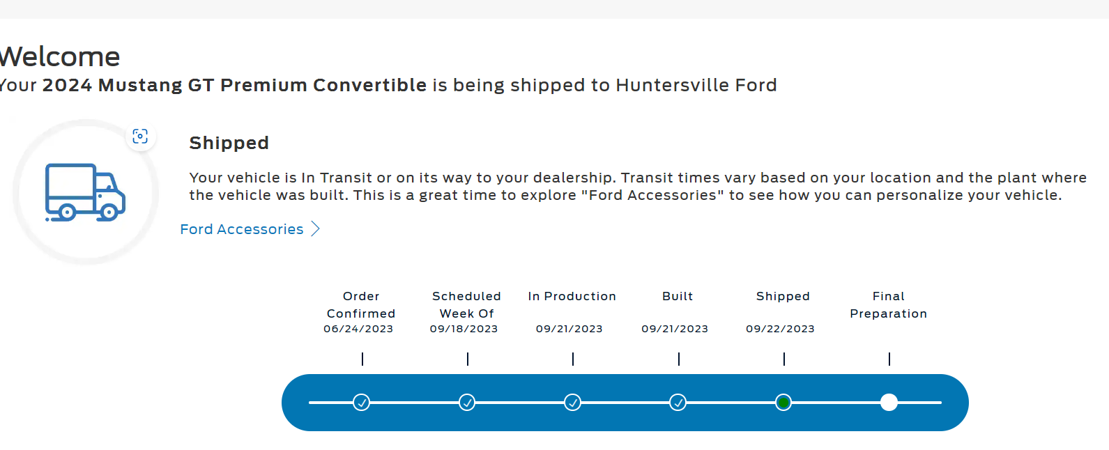 S650 Mustang BUILT & SHIPPED !! Tracker update 2023: What's your status? 1695829665259