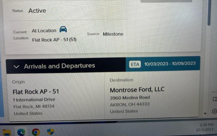 S650 Mustang Sales guy sent me this ETA, how accurate has this been? 1696358824943