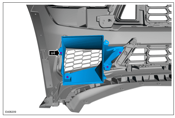 S650 Mustang Corner grille reinstall 1697360931759