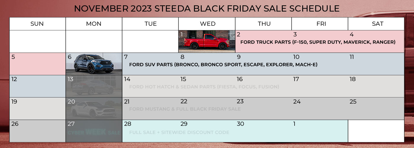 S650 Mustang Steeda Black Friday Sale - The Wait is Almost Over! 1699627518892