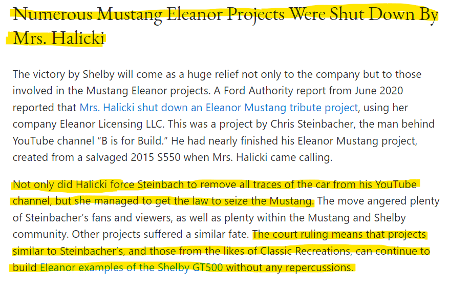 S650 Mustang Looks like the Eleanor name is finally in a much better place now!! 1699720712110