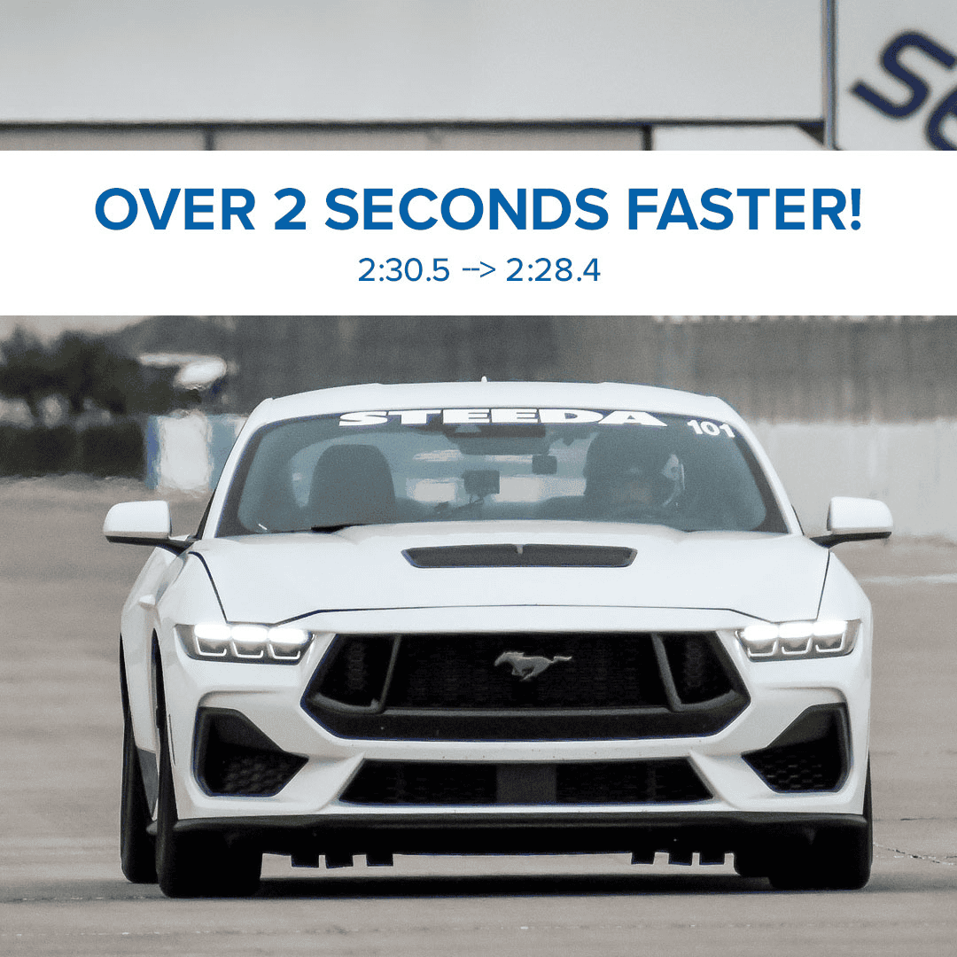 S650 Mustang Steeda Mustang Dual Rate HPDE Suspension Pack (2015-2024) - Sebring Testing 1704234528198