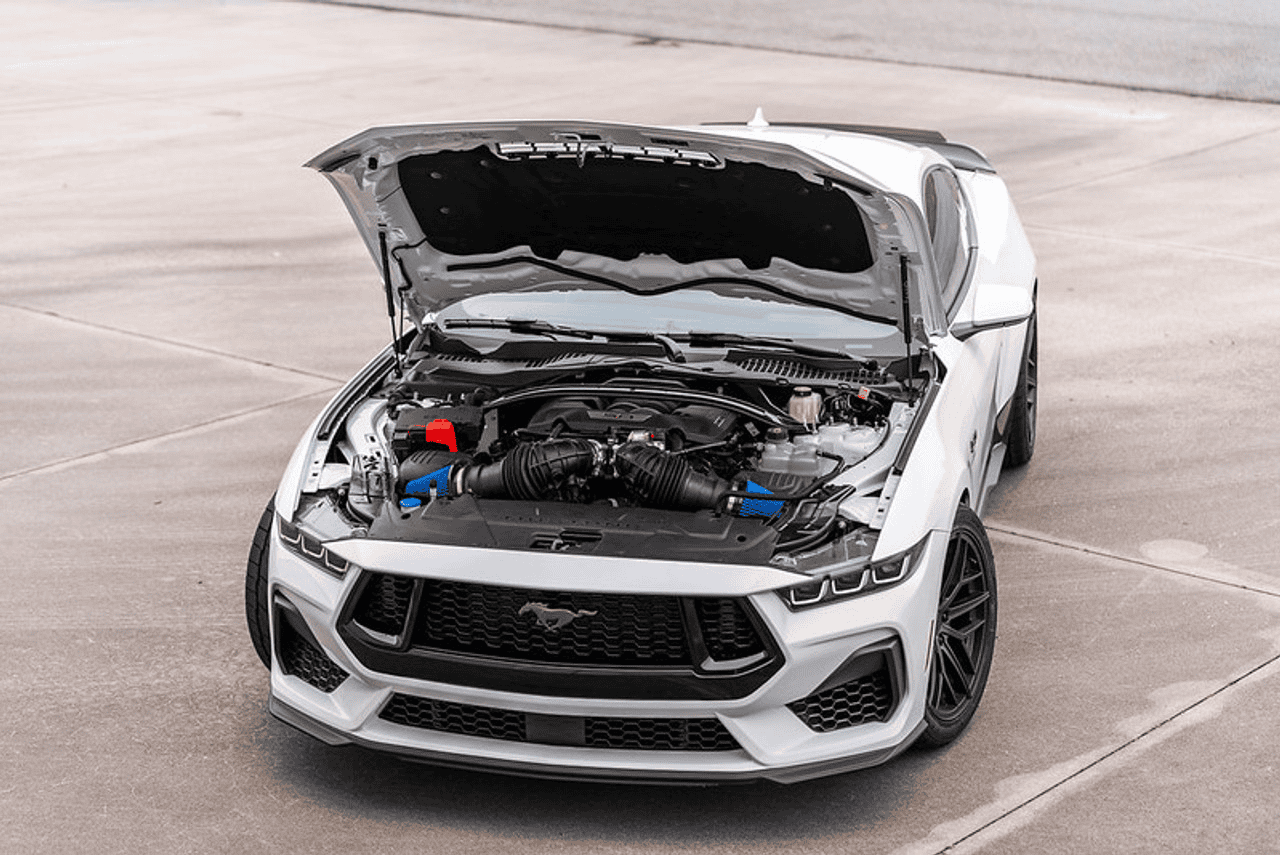 S650 Mustang New Product Alert - Steeda Ford Mustang GT/Dark Horse 5.0L ProFlow Air Filters - Pair (2024+) 1707223859520