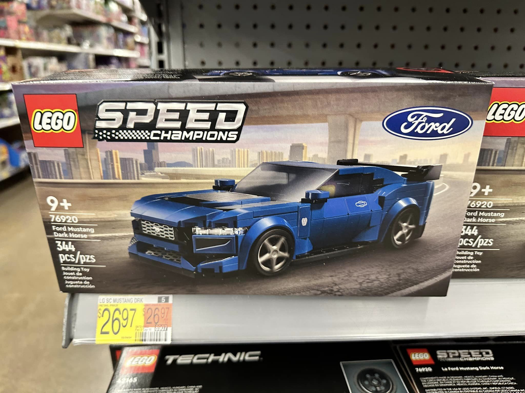S650 Mustang Lego Speed Champion Dark Horse arrives March 1st, 2024 1709332700290