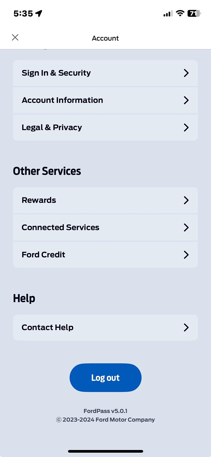 S650 Mustang Updated Ford Pass app 1717191382435-v8